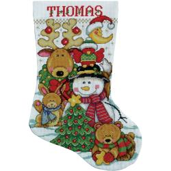 Making New Friends Stocking Cross Stitch Kit