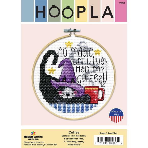 Coffee Cross Stitch Kit