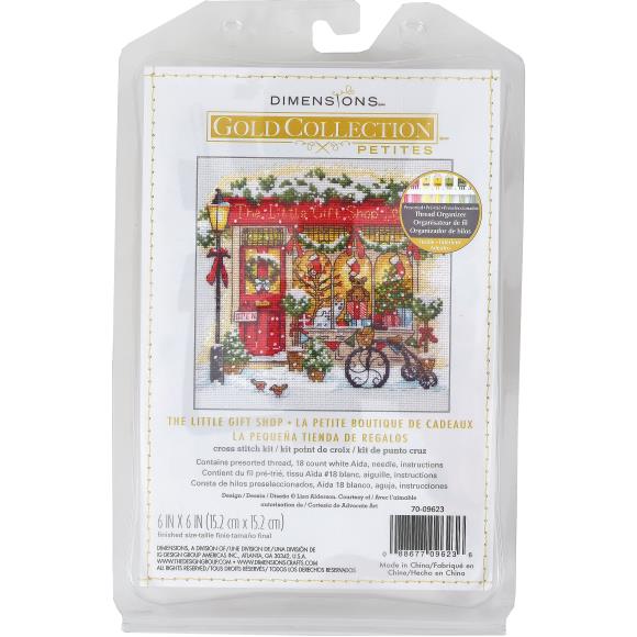 The Little Gift Shop Cross Stitch Kit
