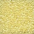 Glass Seed Beads 02002 Yellow Creme