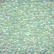02016 Seed Beads Crystal Mint