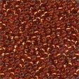 Glass Seed Beads 02038 Brilliant Copper