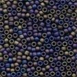 Glass Antique Seed Beads 03013 Stormy Blue Heather