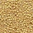 Glass Antique Seed Beads 03557 Satin Old Gold