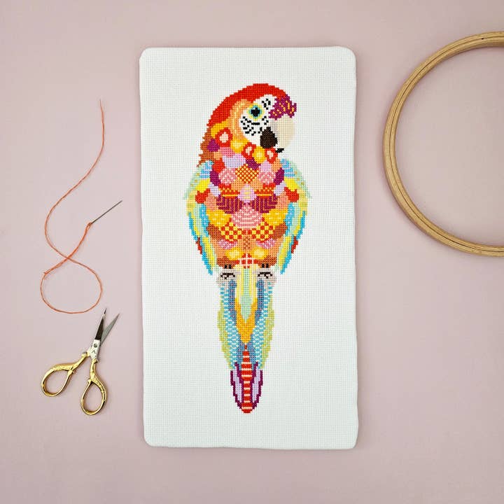 Mandala Parrot Pattern
