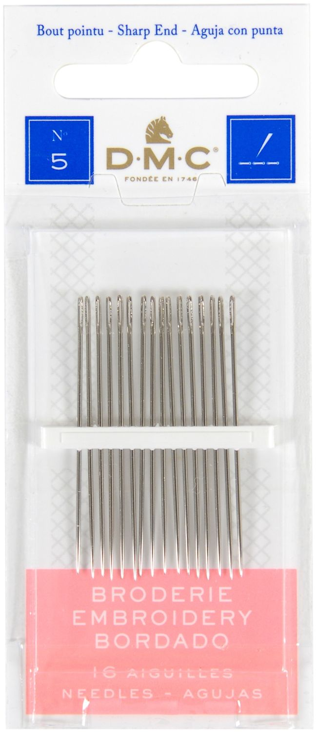 DMC Hand Embroidery Needles Size 5
