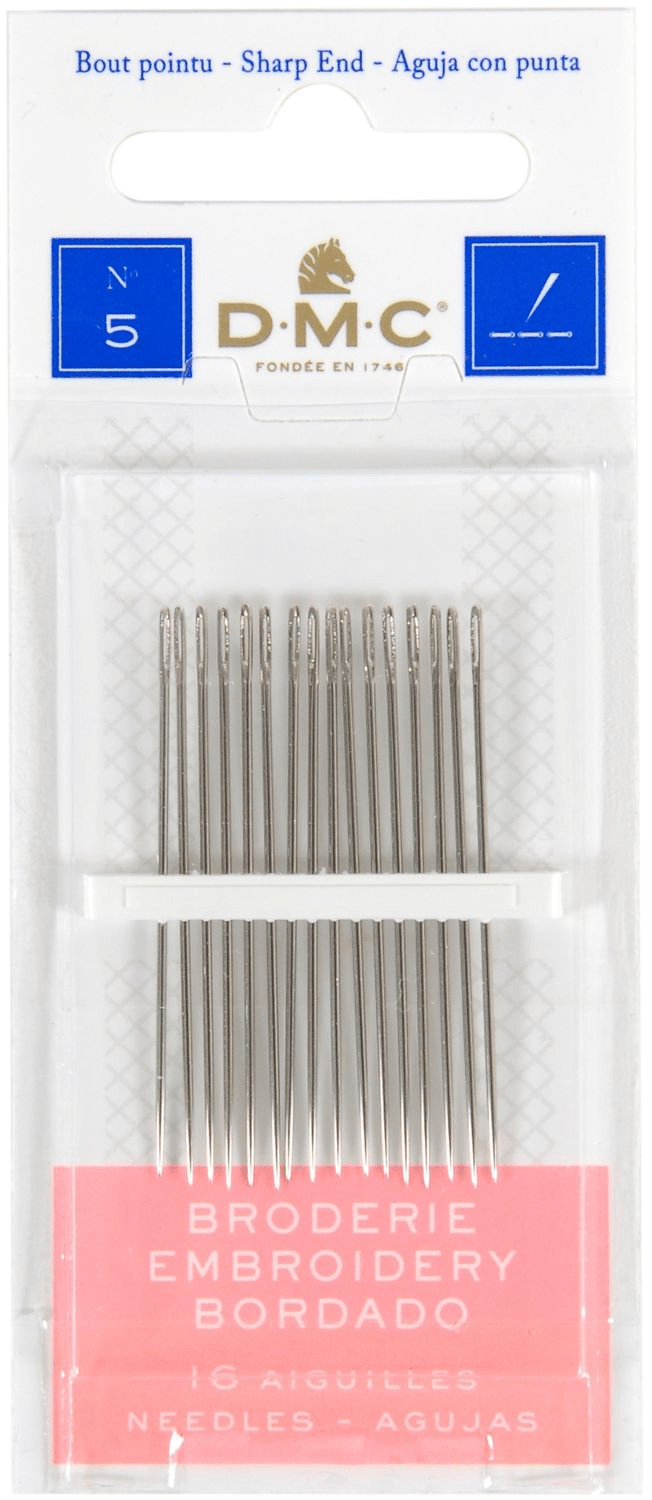 DMC Hand Embroidery Needles Size 5
