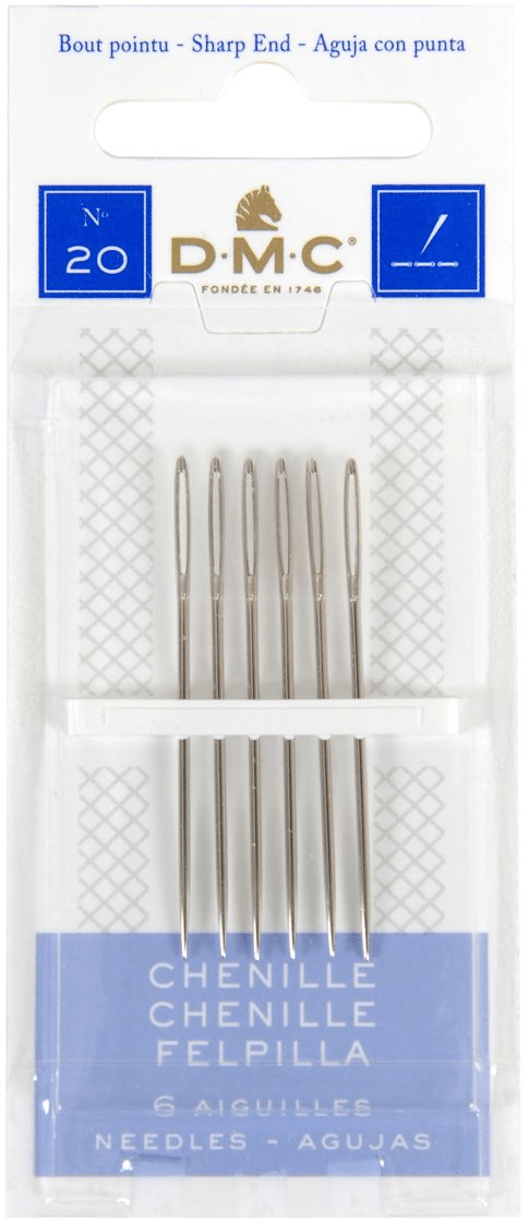 DMC Chenille Hand Needles Size 20