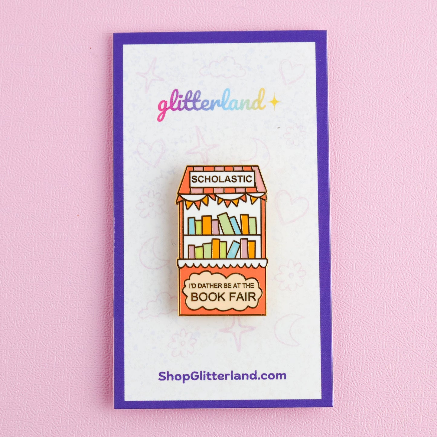 Scholastic Book Fair Bookish Needle Minder