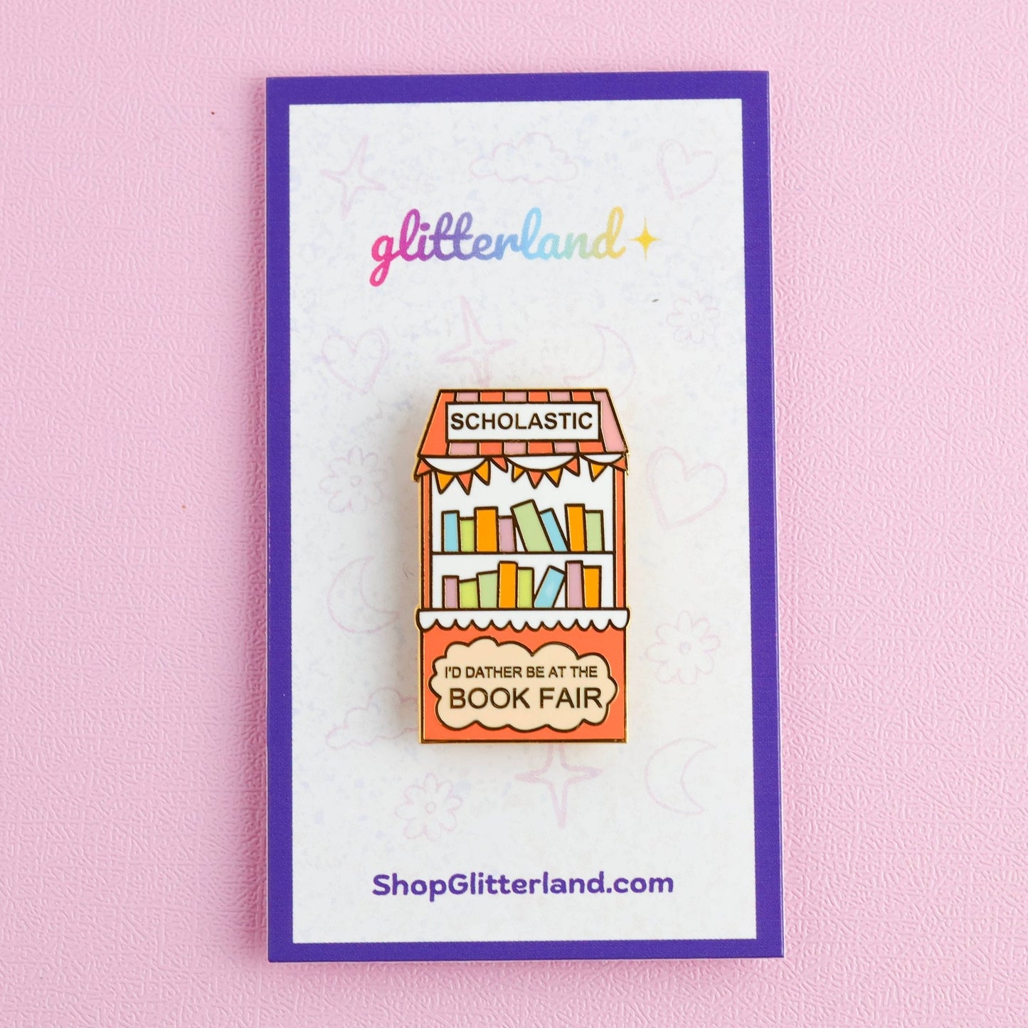 Scholastic Book Fair Bookish Needle Minder