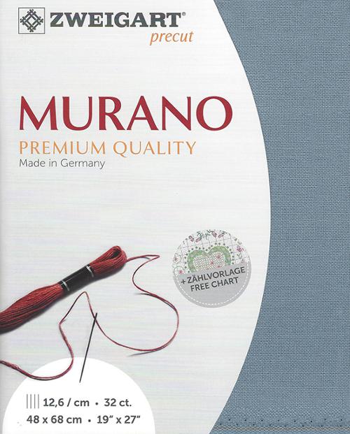 Zweigart 32 ct Murano 5106 Precut Fabric, 19" x 27"