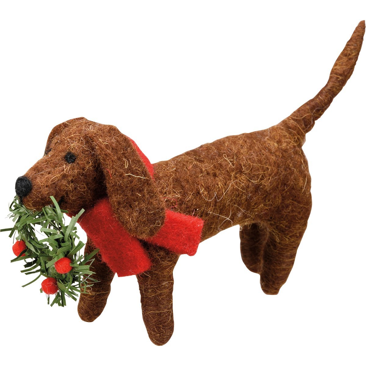 Critter - Dog with Wreath