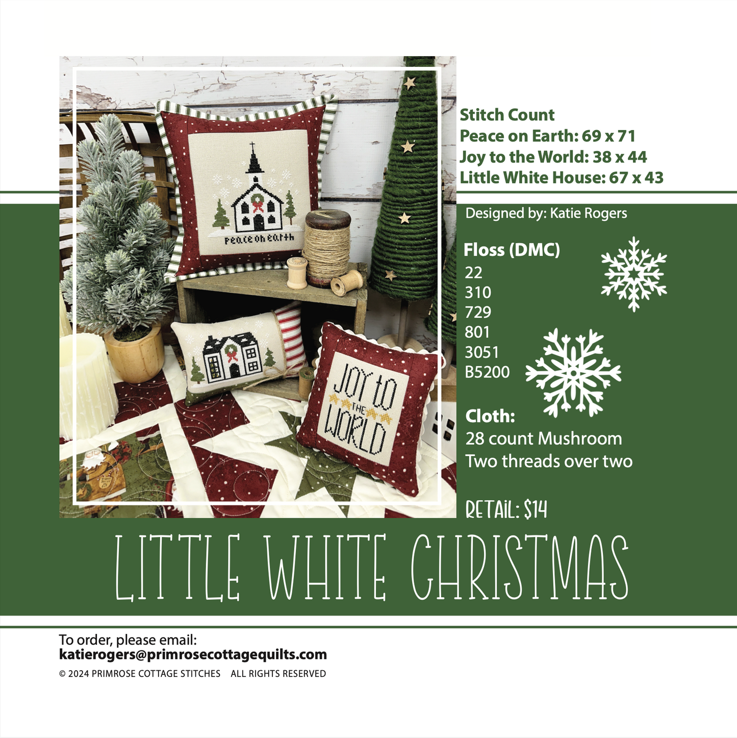 Little White Christmas Pattern