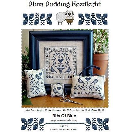 Bits of Blue Pattern