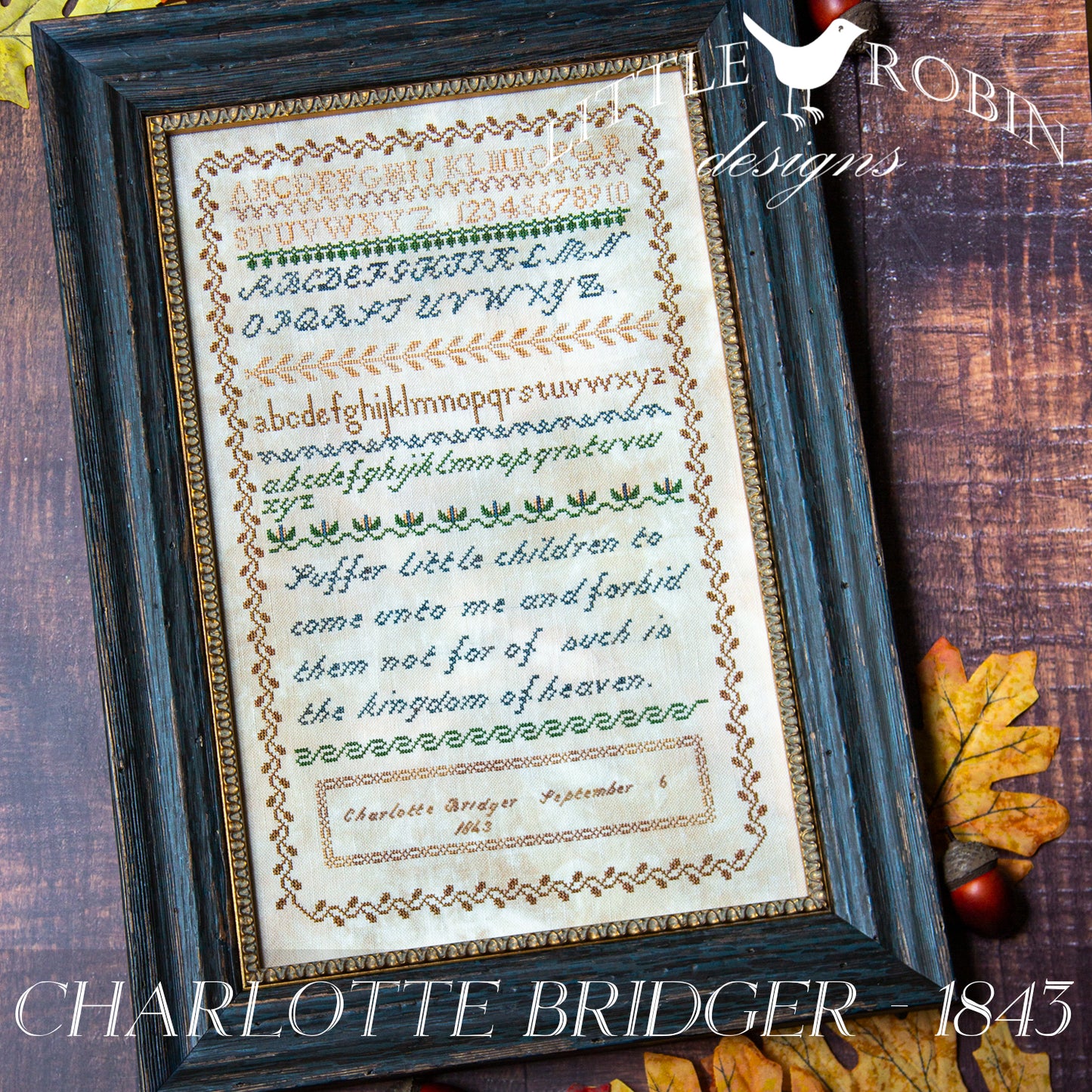 Charlotte Bridger 1843 Pattern
