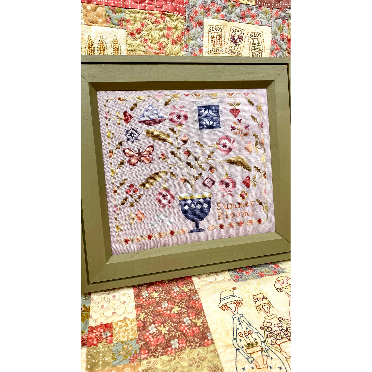 Summer Blooms Pattern