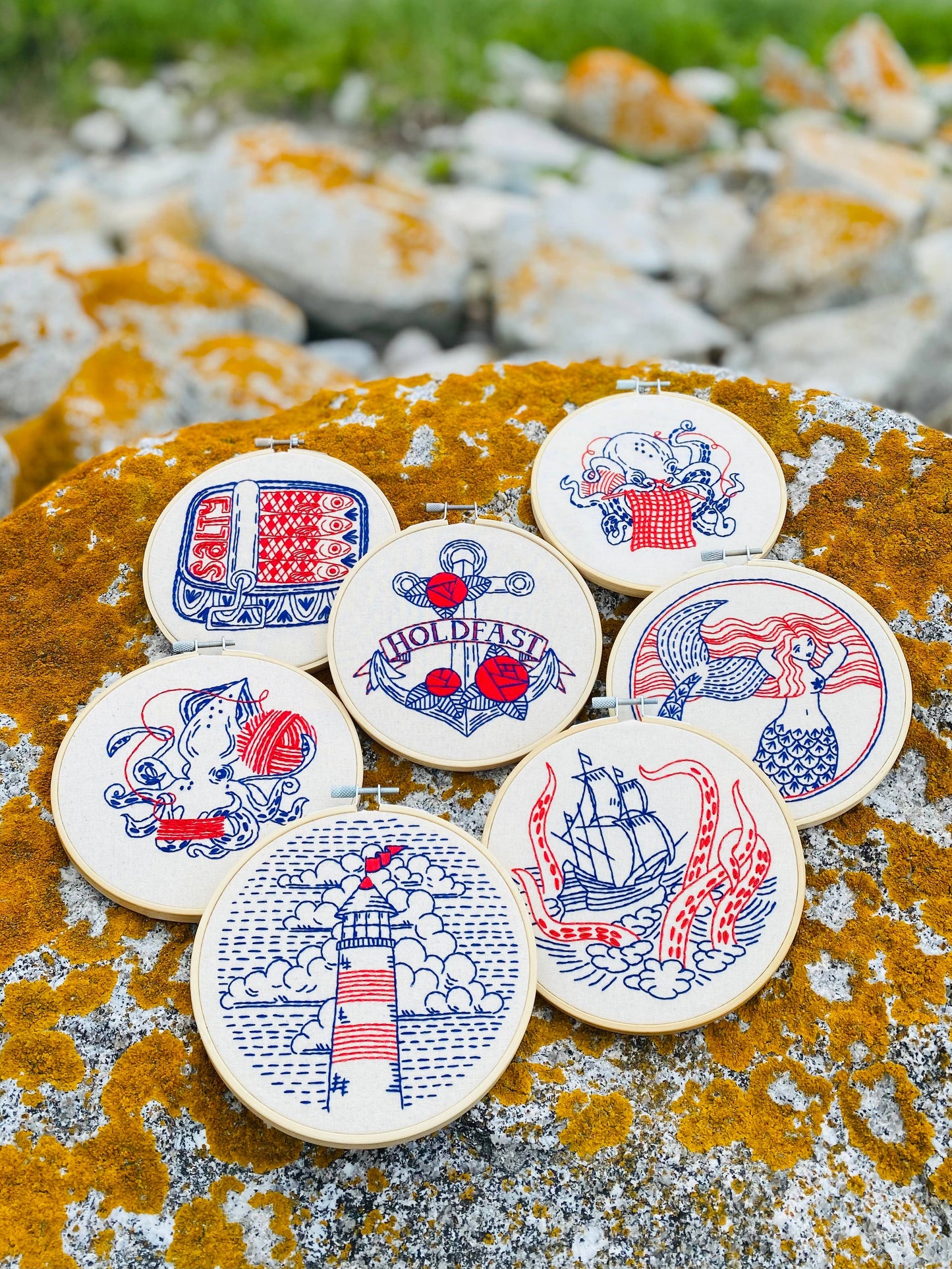 Lighthouse Embroidery Kit