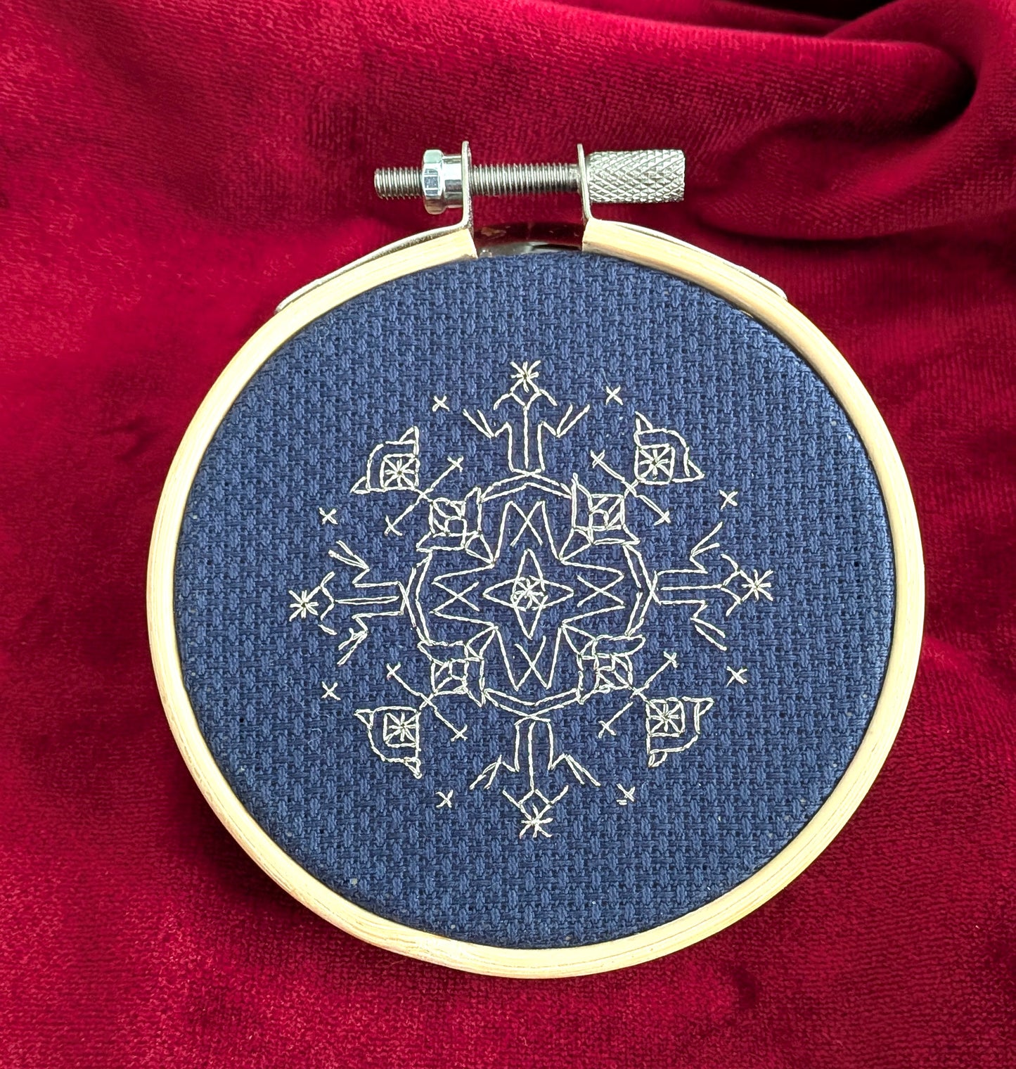 Sparkling Snow Pattern
