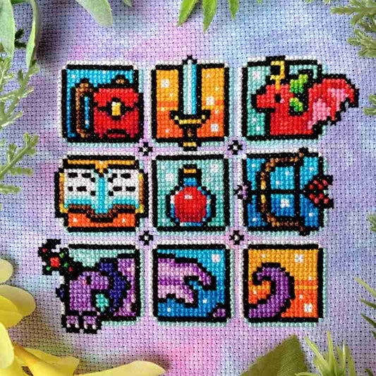 Adventure Squares Pattern