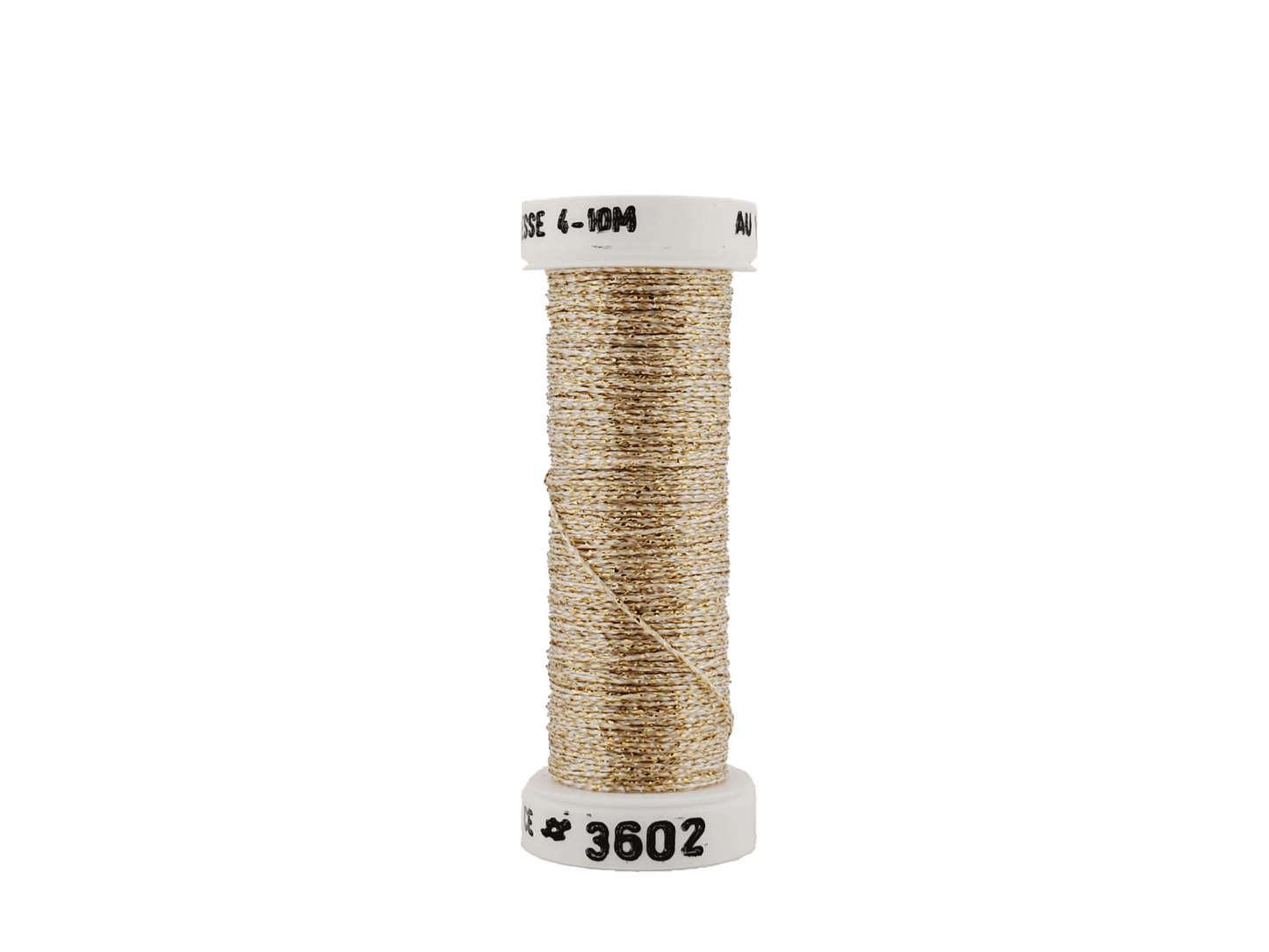 Au Ver a Soie Metallic Braid Size 4 MBR-43602