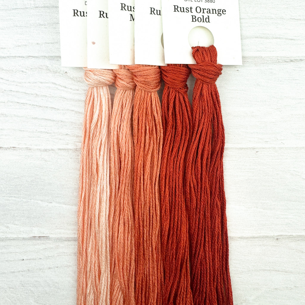 Gradient Rust Orange