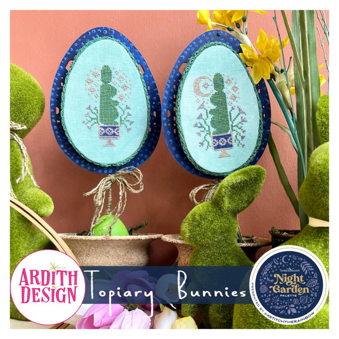 Topiary Bunnies Pattern