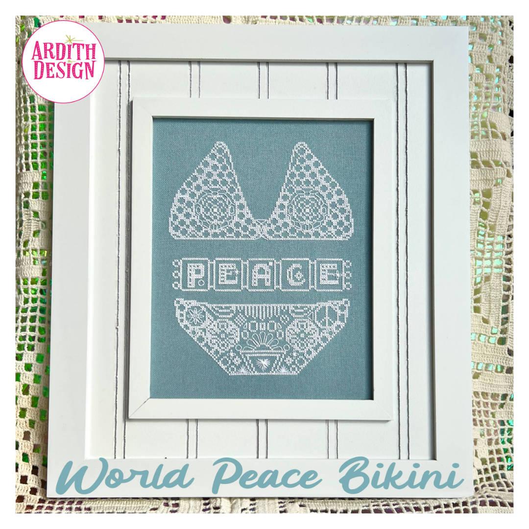 World Peace Bikini Pattern