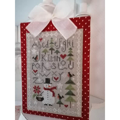 ABC Bonhomme De Neige Pattern