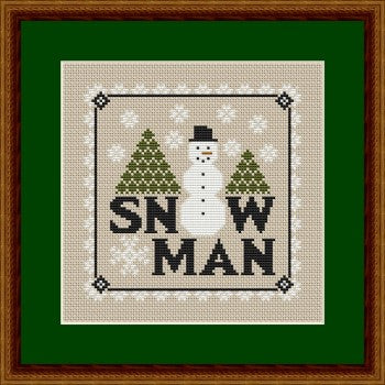 Winter Snowman Pattern