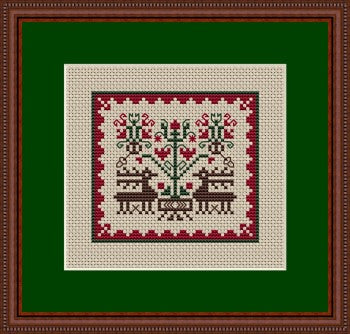 Mini Christmas Reindeer Pattern