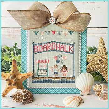 Beach Boardwalk Sign Pattern