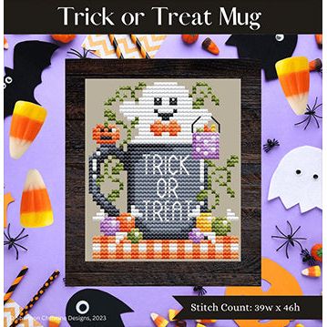 Trick Or Treat Mug Pattern