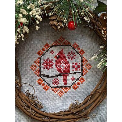 Quirky Quaker Cardinal Pattern