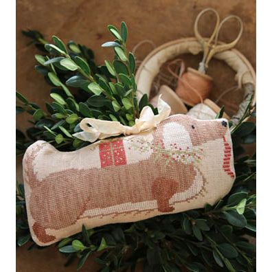 Christmas Sausage Frankie Pattern