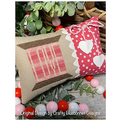 Ombre Hearts Spool Pattern