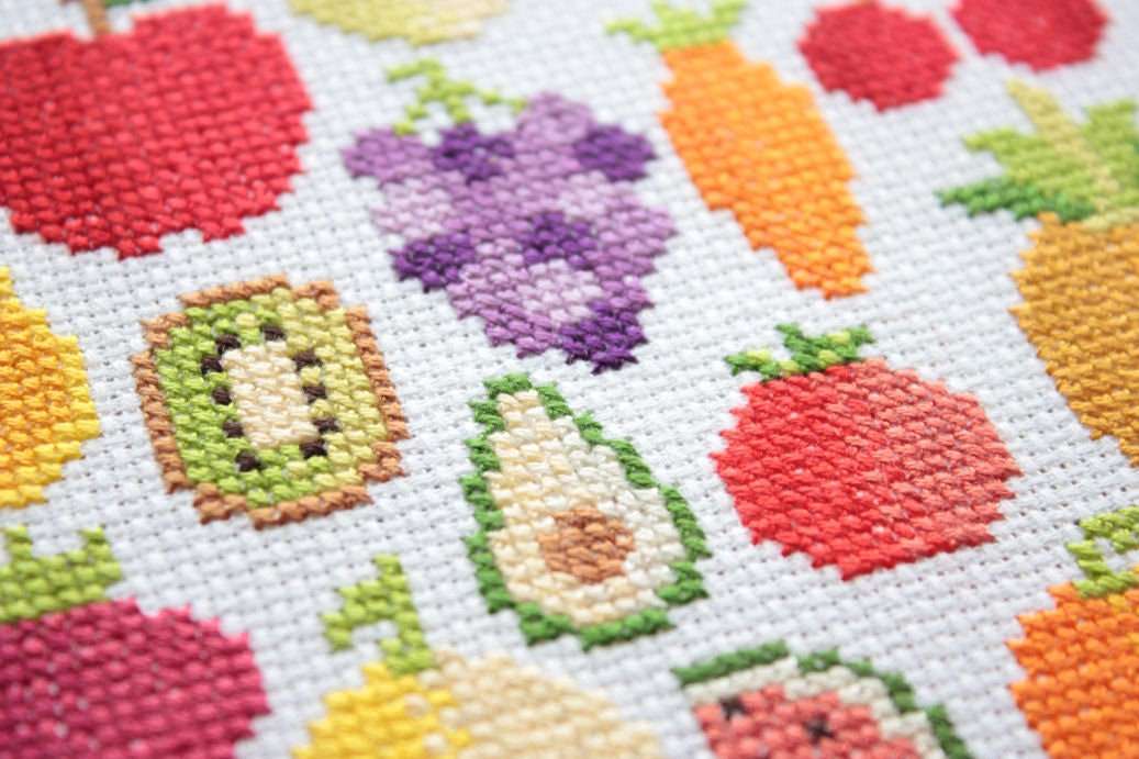 Fruit Cross Stitch Kit