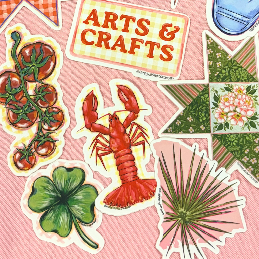 Arts & Crafts Sticker