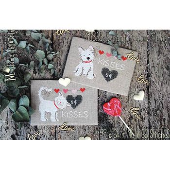 Kisses 5 Cent Cat and Dog Pattern