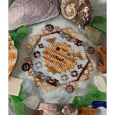 Quirky Quaker Pufferfish Pattern