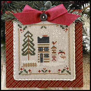 Log Cabin Christmas 7 Mrs. Snow Pattern