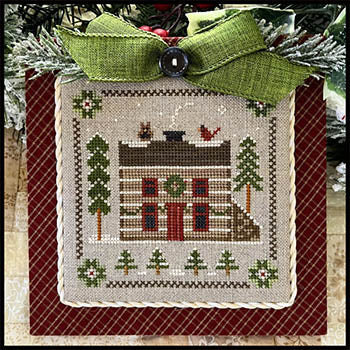 Log Cabin Christmas 8 Log Cabin Pattern