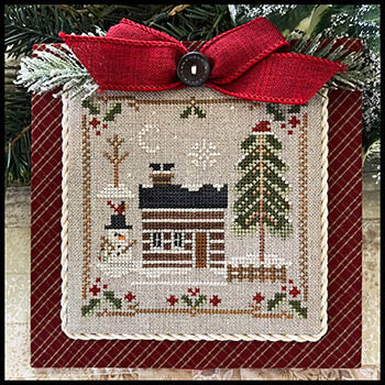 Log Cabin Christmas 9 Mr. Snow Pattern