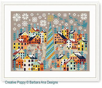 Christmas City Pattern