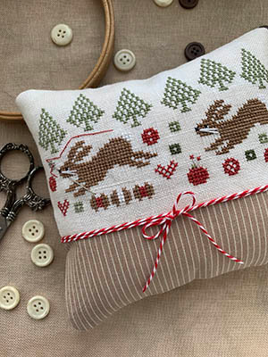 Running With Needle and Thread Pattern