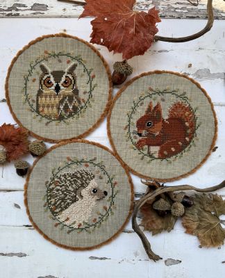 Fall Animals Trio Pattern