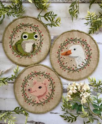 Countryside Animal Trio Pattern