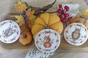 Decori Tris Autunno Pattern