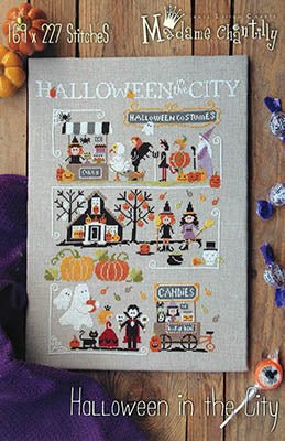 Halloween in the City Pattern