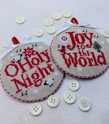 Joyful Christmas Ornaments 2025 Pattern