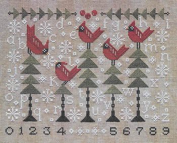 Chilly Cardinals Sampler Pattern